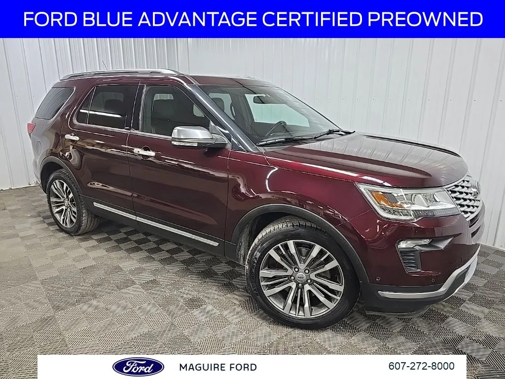 Used 2018 Red Ford Platinum image 9