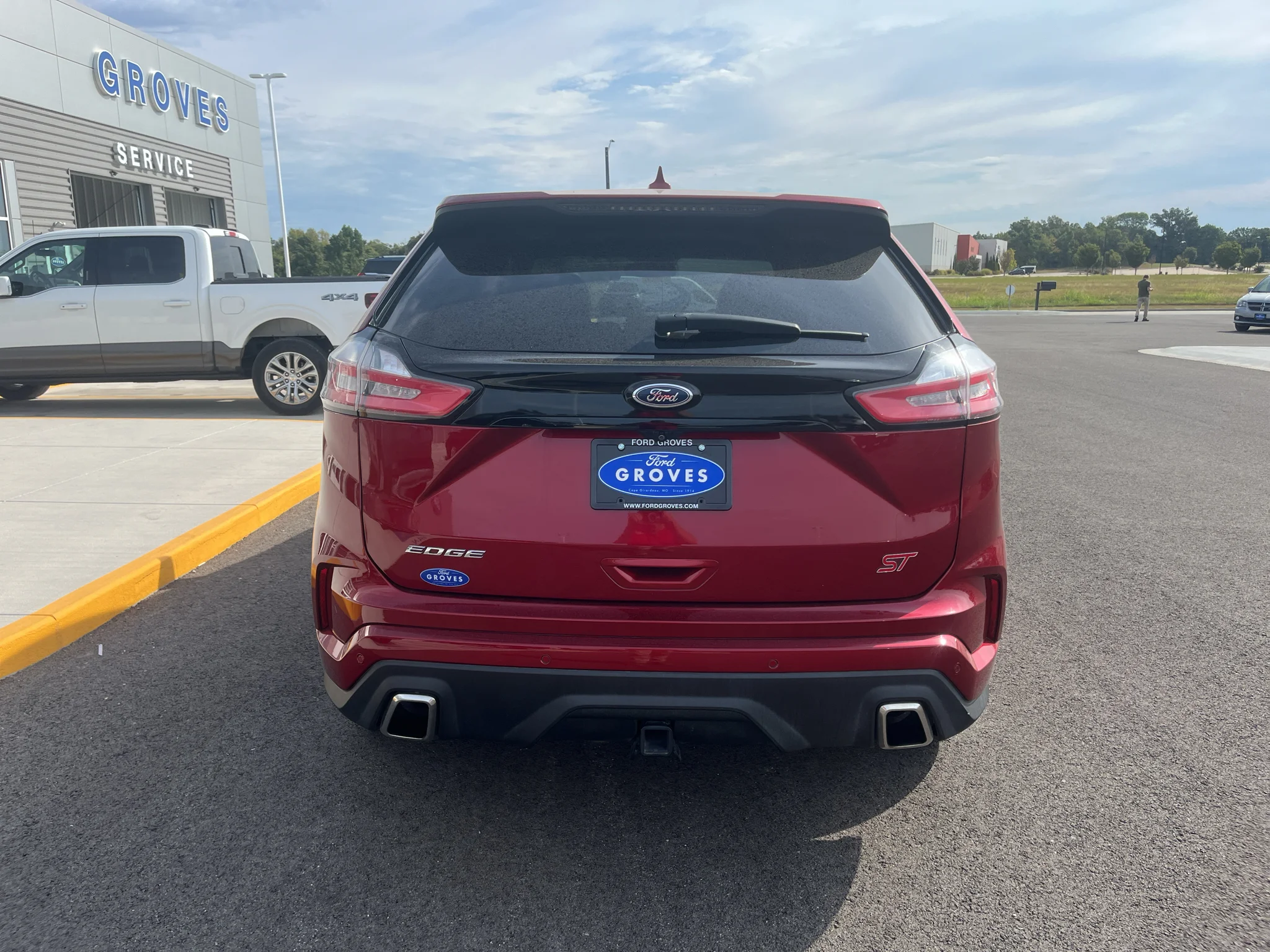Used 2019 Ruby Red Metallic Tinted Clearcoat Ford ST image 3