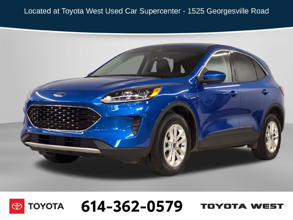 Used 2020 Blue Ford SE image 1