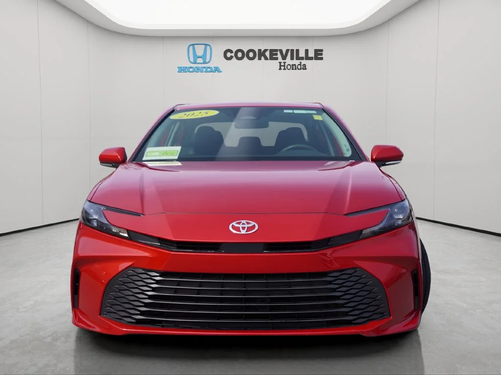 Used 2025 Supersonic Red Toyota LE image 4