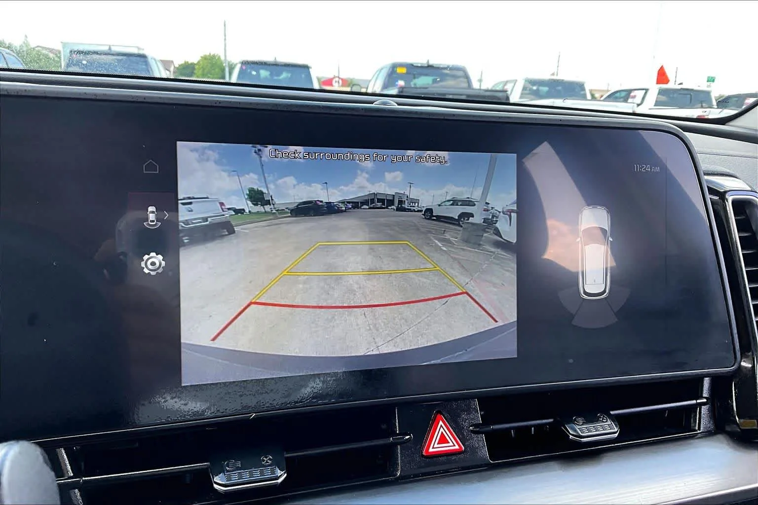 Used 2024 Ebony Black Kia EX image 25