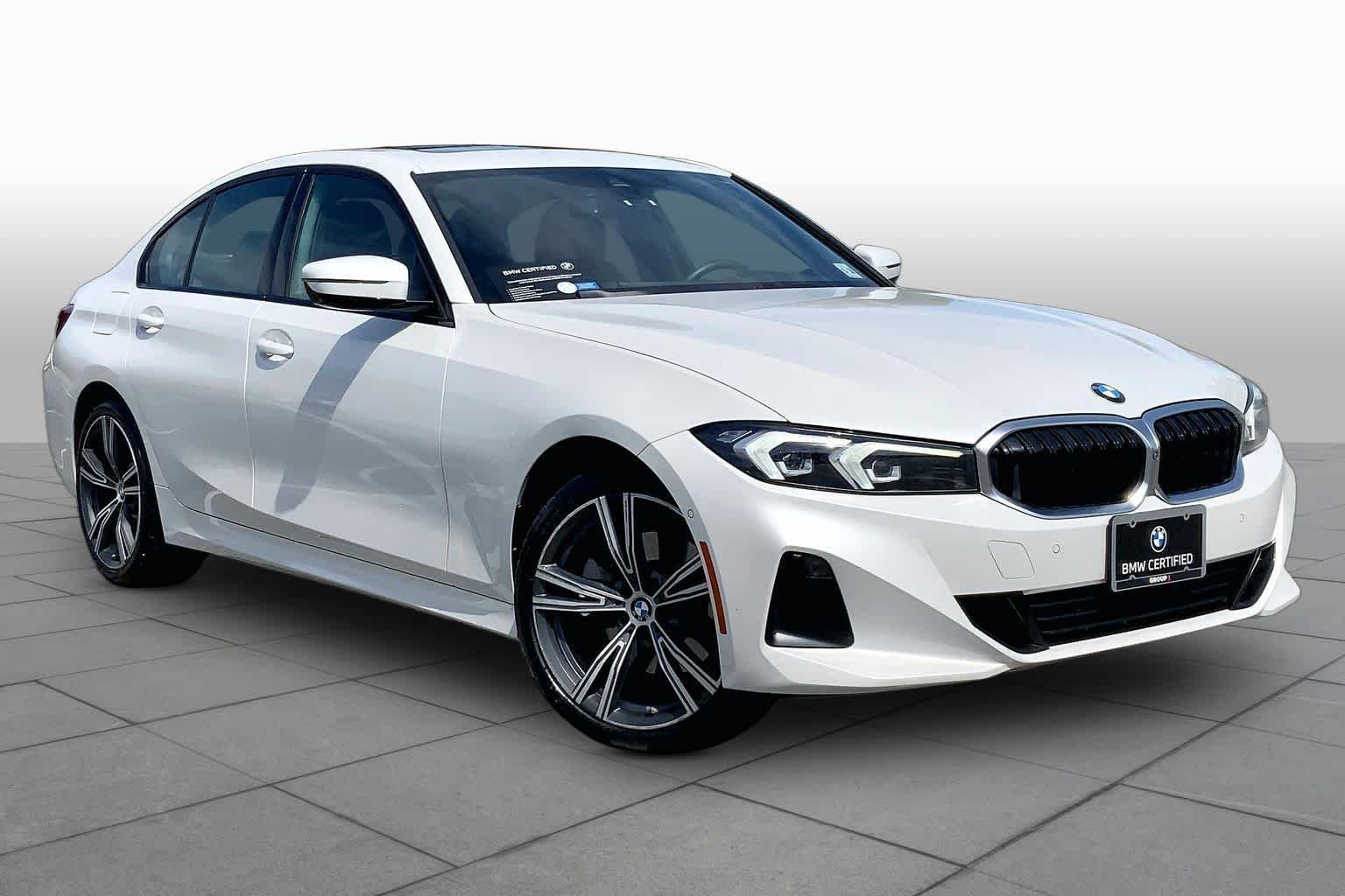 Certified Used 2023 Mineral White Metallic BMW 330i xDrive image 2