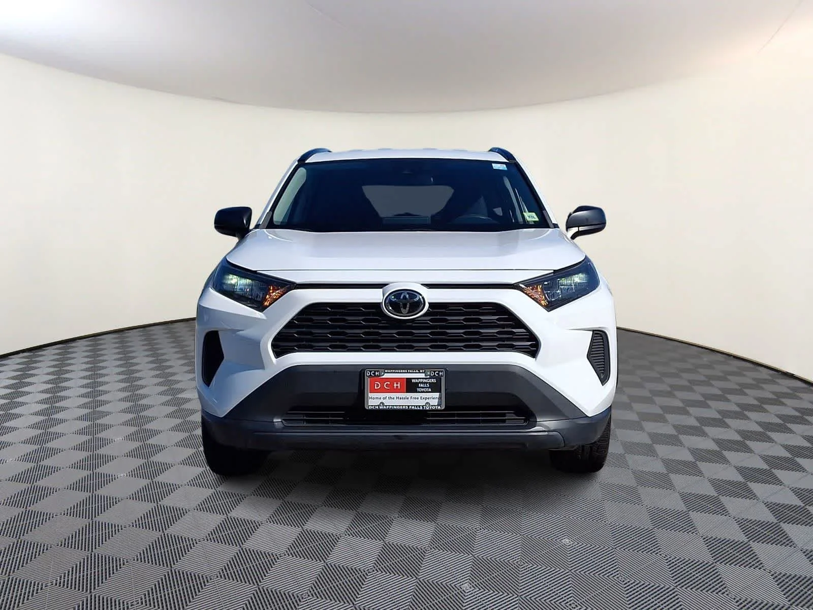 Certified Used 2021 Super White Toyota LE image 3