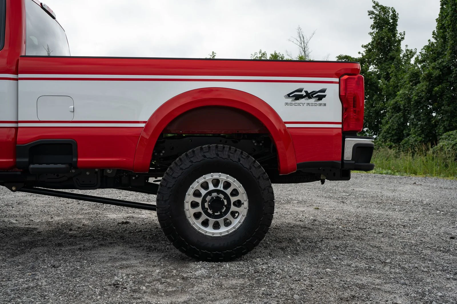 New 2026 Race Red Ford F-250® XLT with Rocky Ridge Retro Supercharged Package image 23