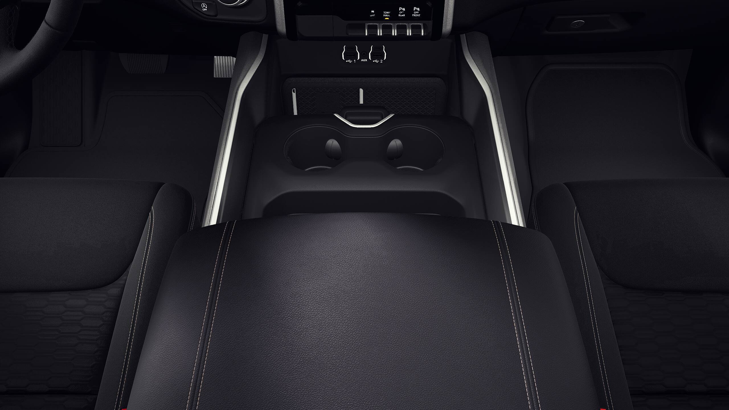 New 2027 Diamond Black Crystal Pearl-Coat Exterior Paint RAM BIG HORN image 4