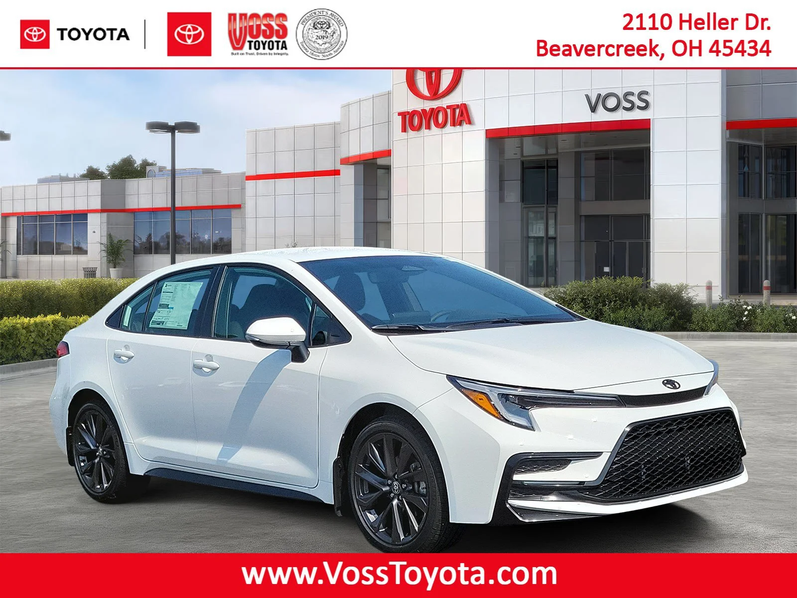 New 2026 Ice Cap Toyota SE image 1