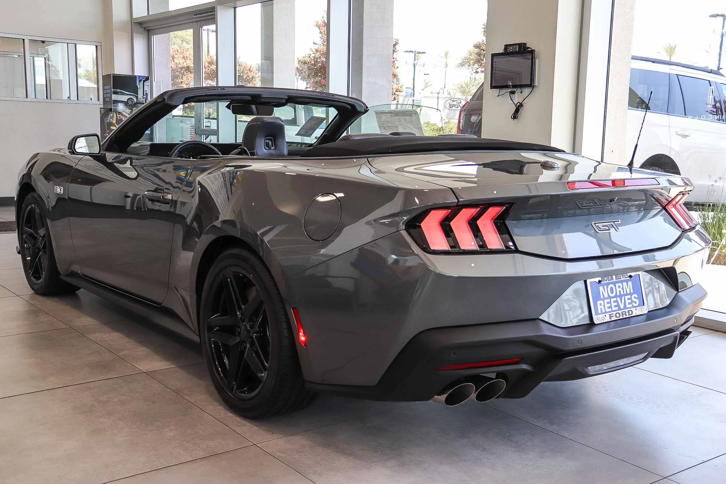 New 2026 Carbonized Gray Metallic Ford GT Premium Convertible image 8