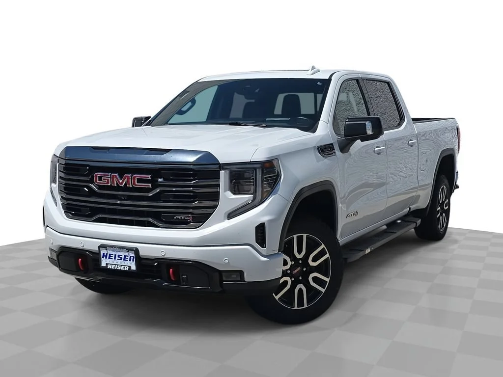Used 2023 Summit White GMC AT4 image 1