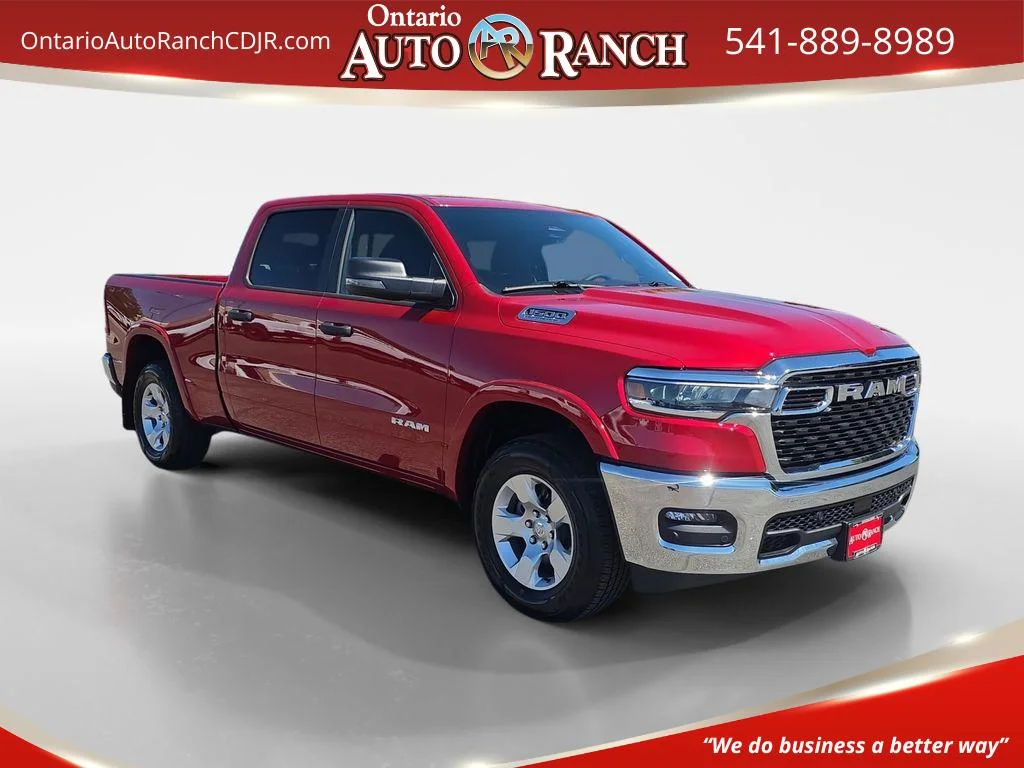 New 2026 Molten Red Pearl-Coat Exterior Paint RAM Big Horn image 1