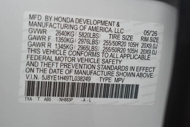 New 2026 Platinum White Pearl Acura Technology Package image 25