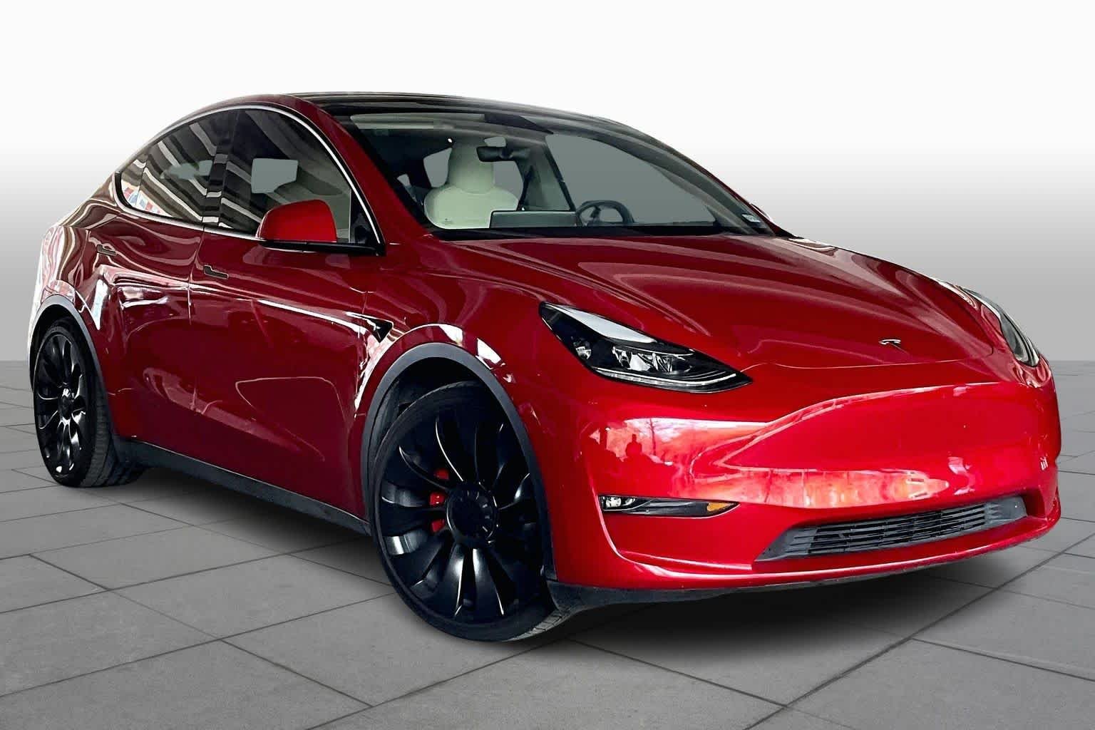 Used 2023 Tesla Model Y Performance with VIN 7SAYGDEFXPF667157 for sale in Houston, TX