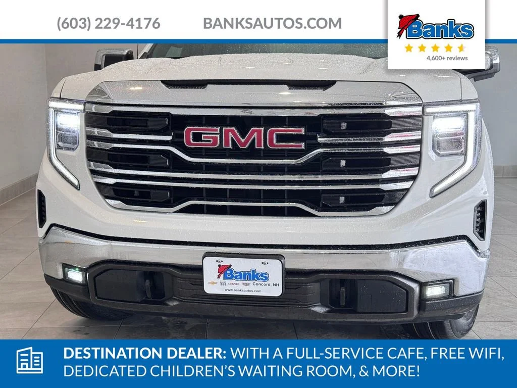 Certified Used 2025 Summit White GMC SLT image 3