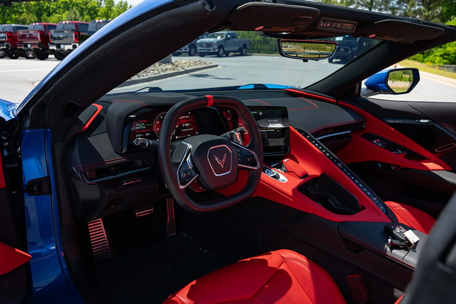 Used 2023 Blue Metallic Chevrolet Stingray image 28