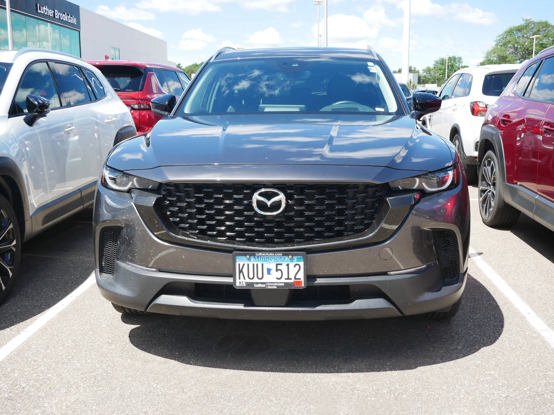 Certified 2023 Mazda CX-50 S PREMIUM PLUS with VIN 7MMVABEM2PN134323 for sale in Brooklyn Center, Minnesota