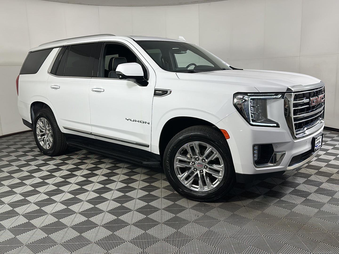 Used 2021 Summit White GMC SLT image 13