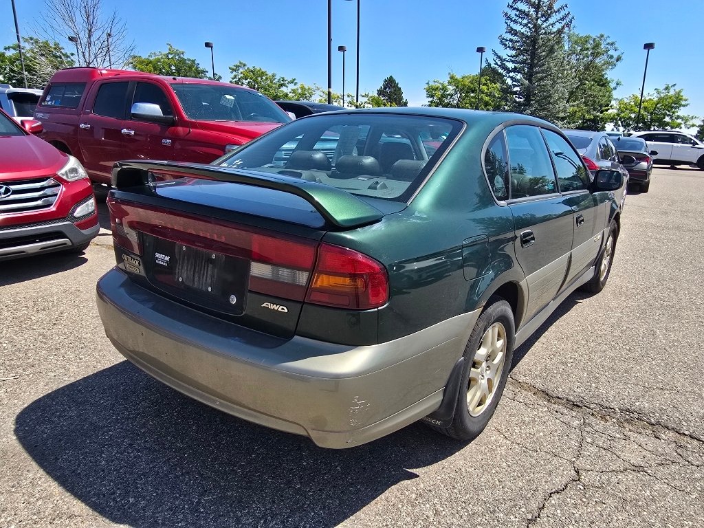 Used 2000 Timberline Green Pearl/Titanium Pearl Subaru Outback Ltd image 16