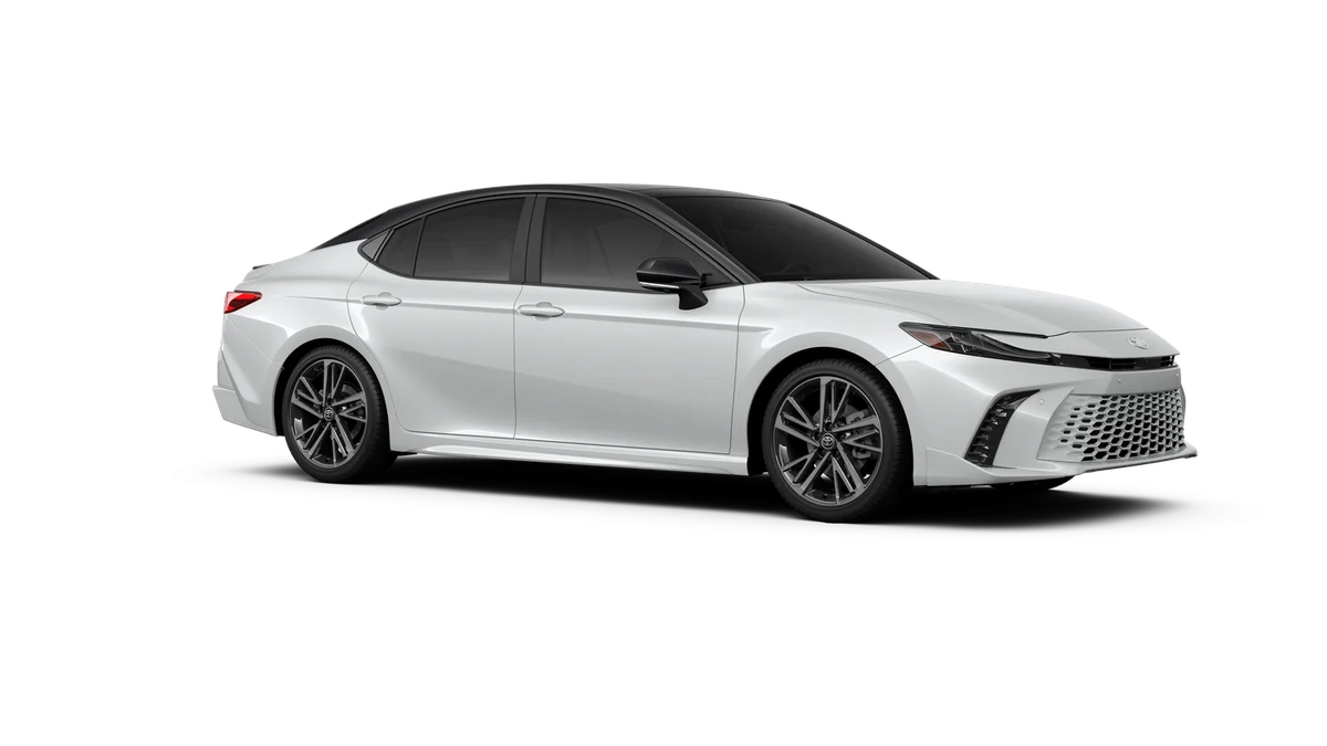 New 2026 Wind Chill Pearl with Midnight Black Metallic roof Toyota XSE image 14