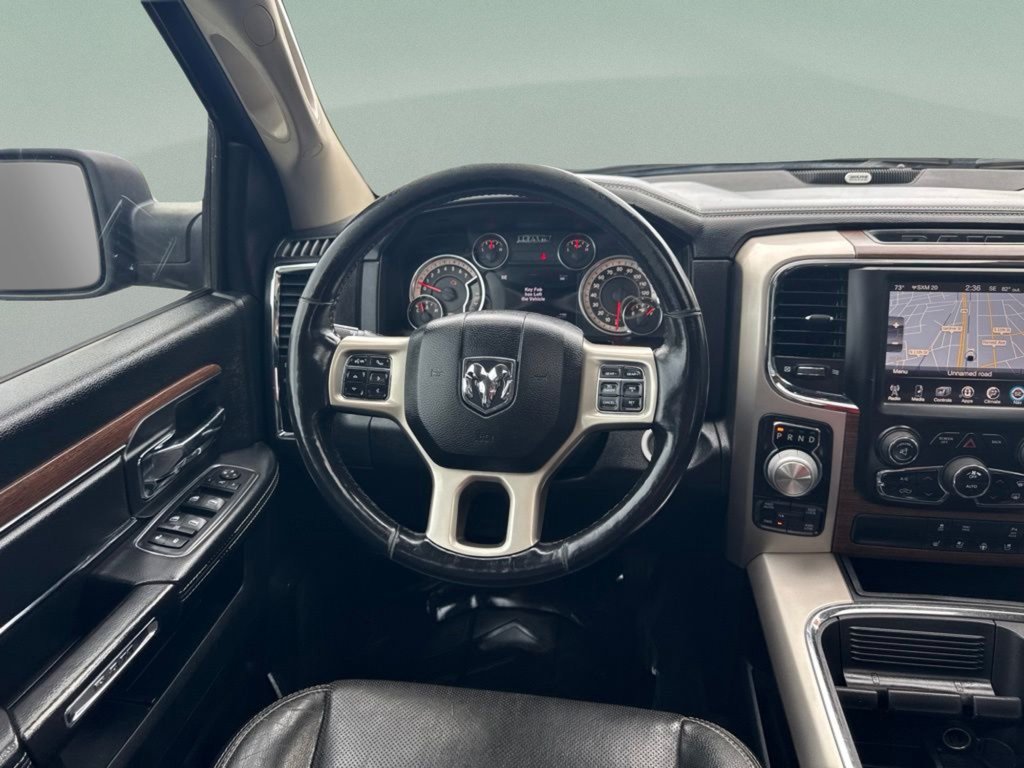 Used 2017 Brilliant Black Crystal Pearlcoat Ram Laramie image 21