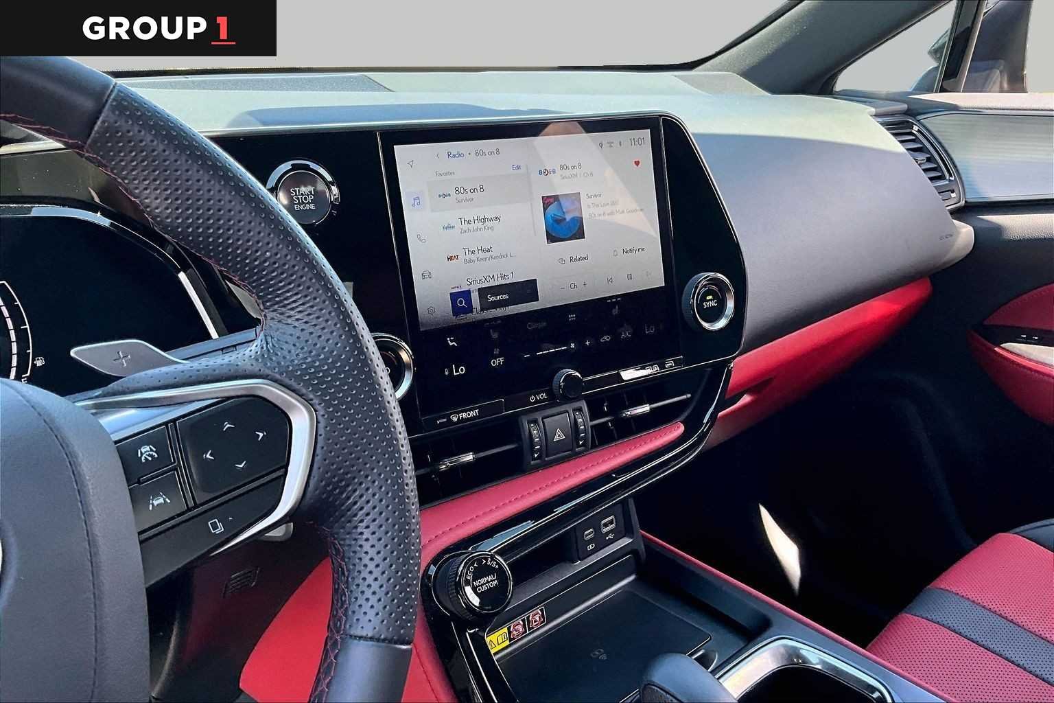 Used 2024 Atomic Silver Lexus F SPORT Handling image 6