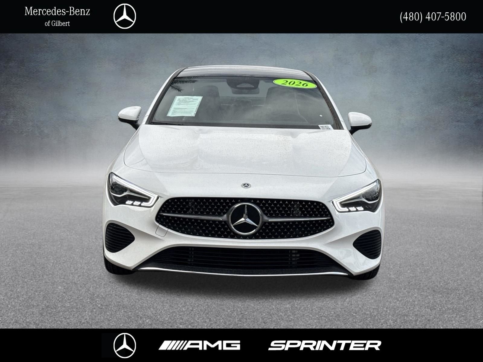 Certified Used 2026 White Mercedes-Benz CLA 250 image 2