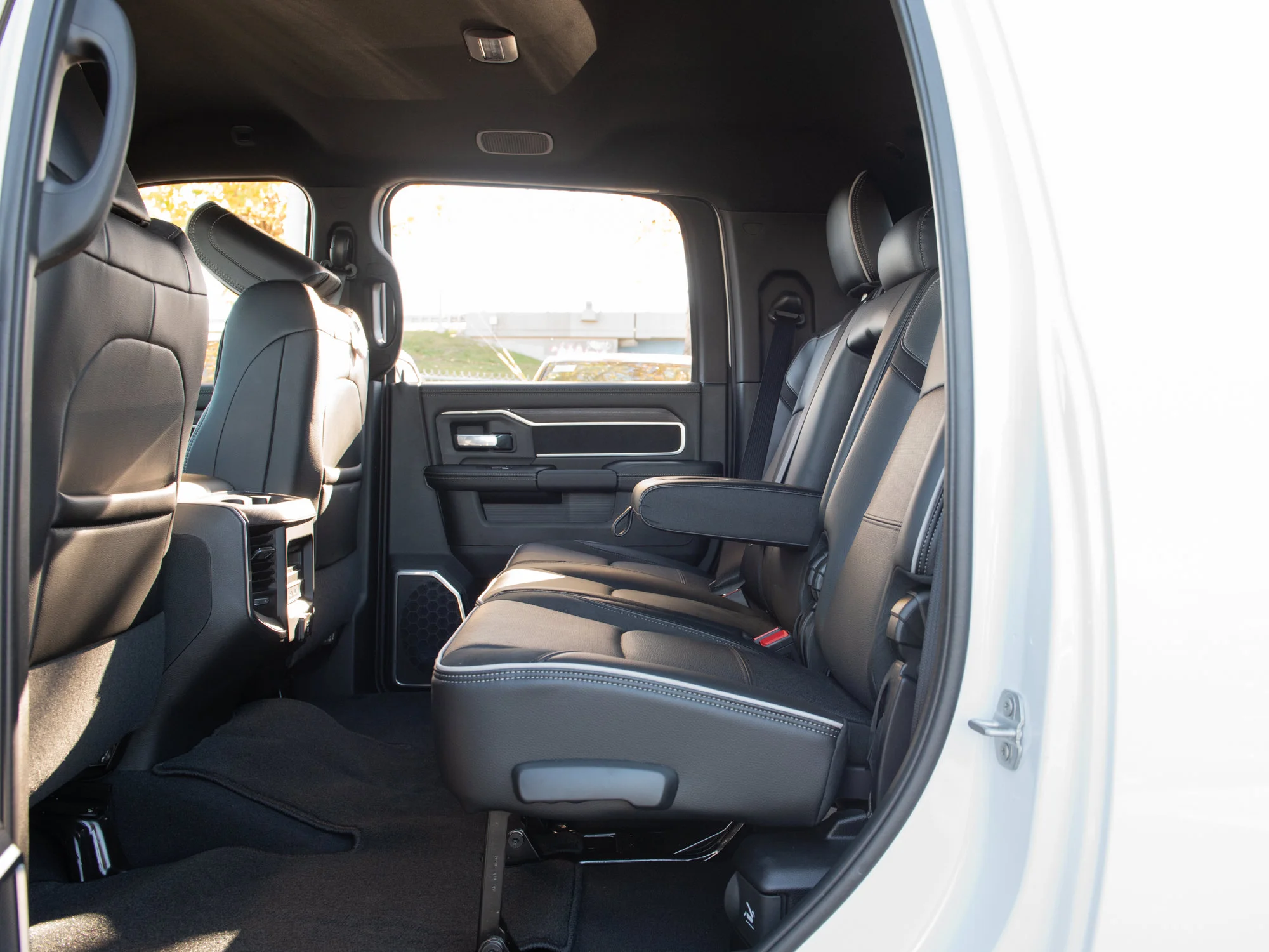 New 2027 White RAM Laramie Night* Mega Cab 4x4, Towing Tech Group, Heated/Ventilated Leather, Remote Start image 25