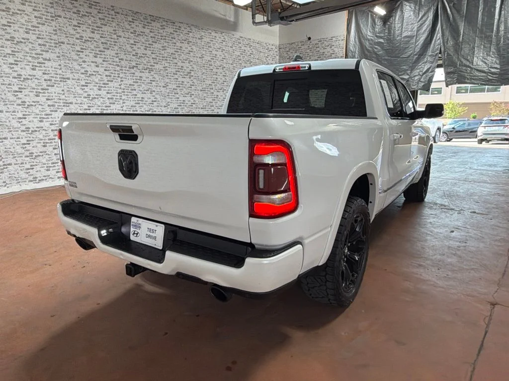 Used 2019 Ivory White Tri-Coat Pearlcoat Ram Limited image 7