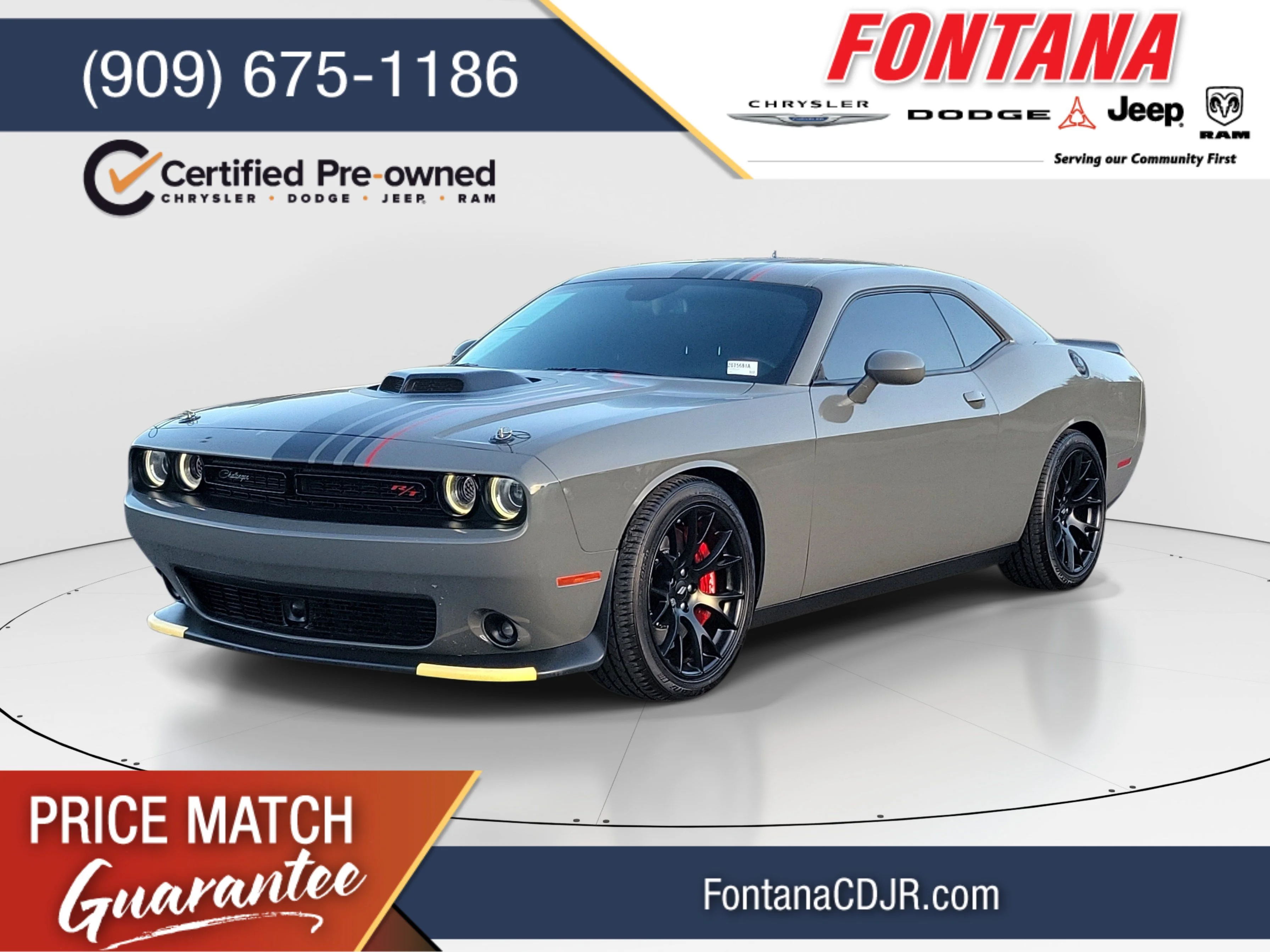 Certified Used 2023 Gray Dodge R/T Scat Pack image 1