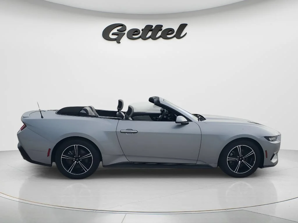 Used 2024 Silver Ford EcoBoost Premium Convertible image 4
