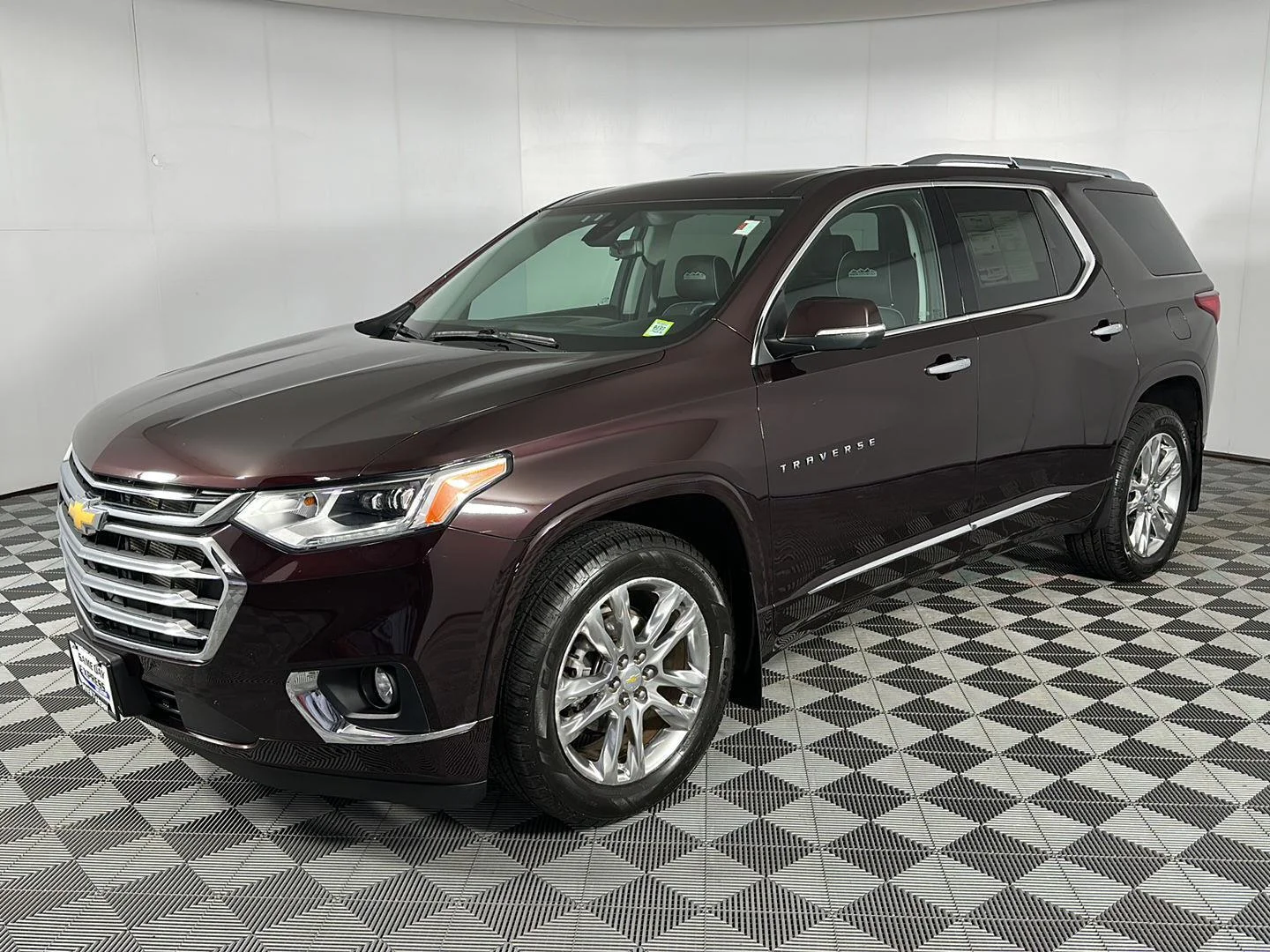 Used 2021 Black Cherry Metallic Chevrolet High Country image 4