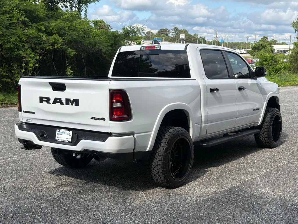 New 2026 Bright White Clear-Coat Exterior Paint RAM Laramie image 3