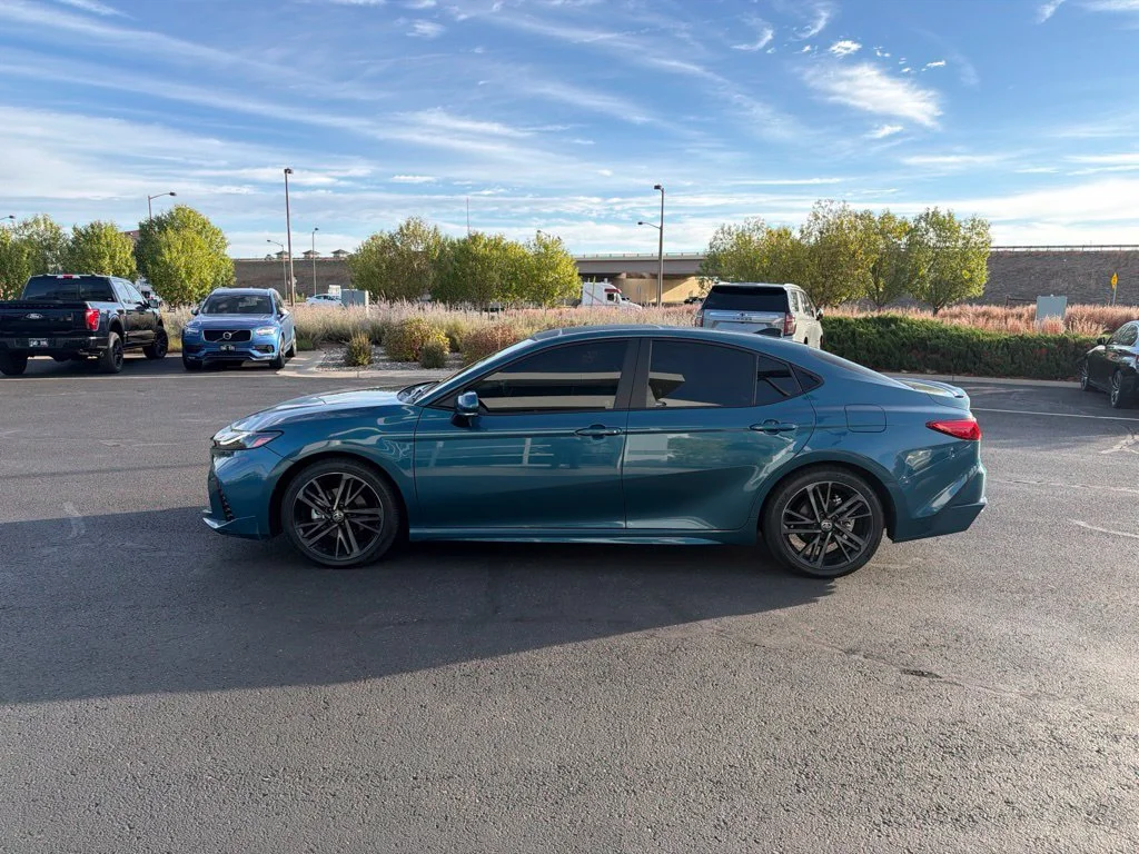 Used 2025 Blue Toyota XSE image 2