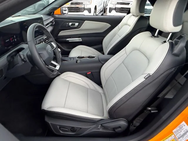 New 2026 Orange Fury Metallic Tri-coat Ford EcoBoost® Premium Convertible image 5