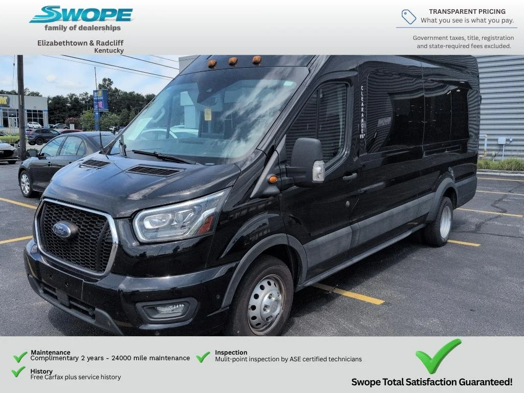Used 2023 AGATE BLACK Ford XLT image 1