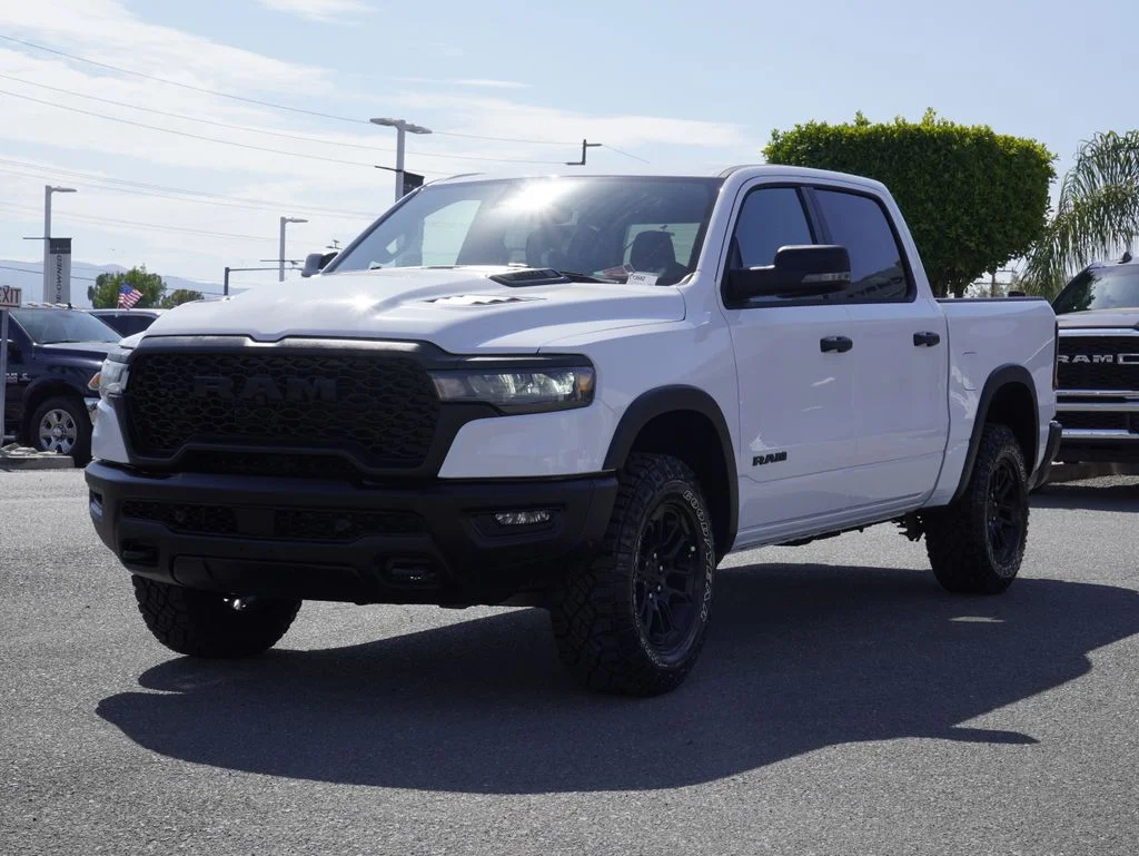 New 2026 Bright White Clear-Coat Exterior Paint RAM Rebel image 7