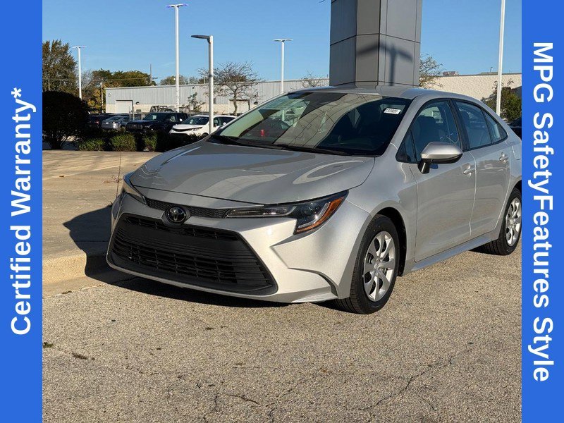Certified Used 2024 CLASSIC SILVER METALLIC Toyota LE image 7