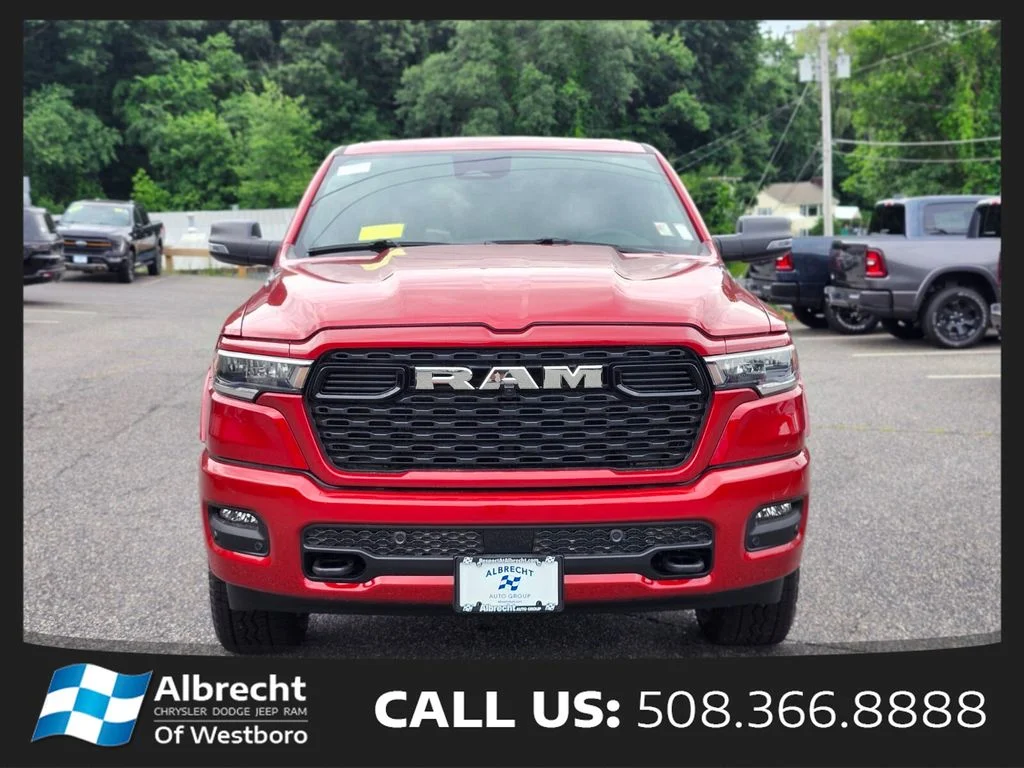 New 2026 Molten Red Pearl-Coat Exterior Paint RAM Big Horn/Lone Star image 8