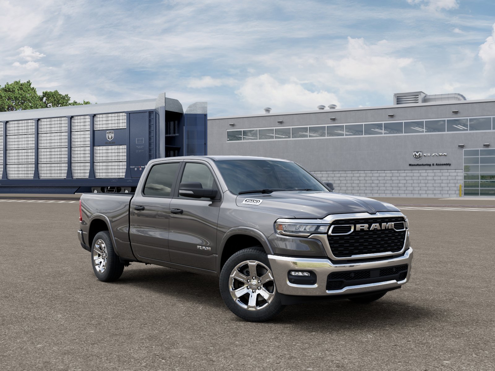 New 2026 Granite Crystal Metallic Clear-Coat Exterior Paint RAM BIG HORN image 3