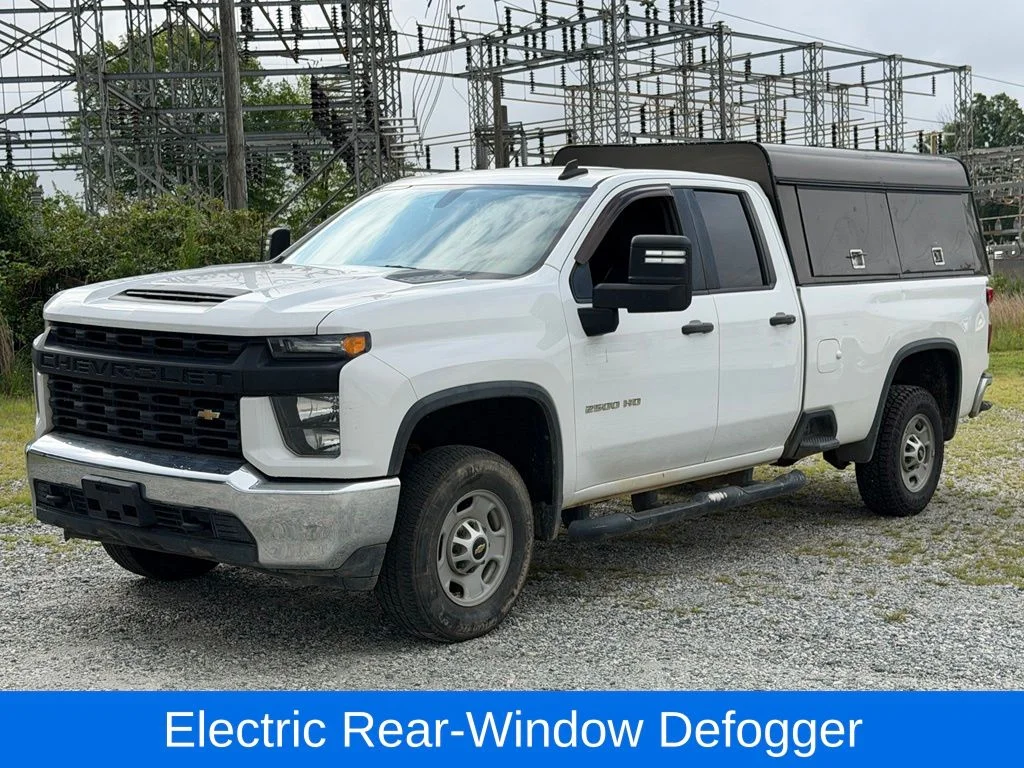 Used 2020 White Chevrolet Work Truck image 10