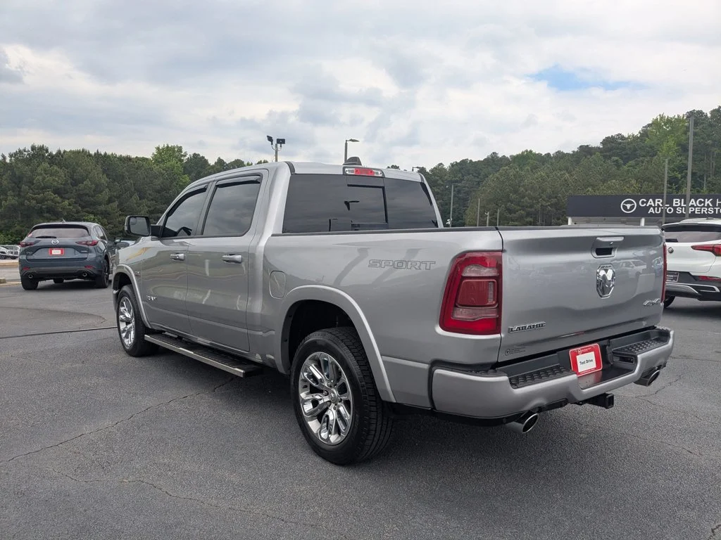 Used 2022 Billet Silver Metallic Clearcoat Ram Laramie image 7