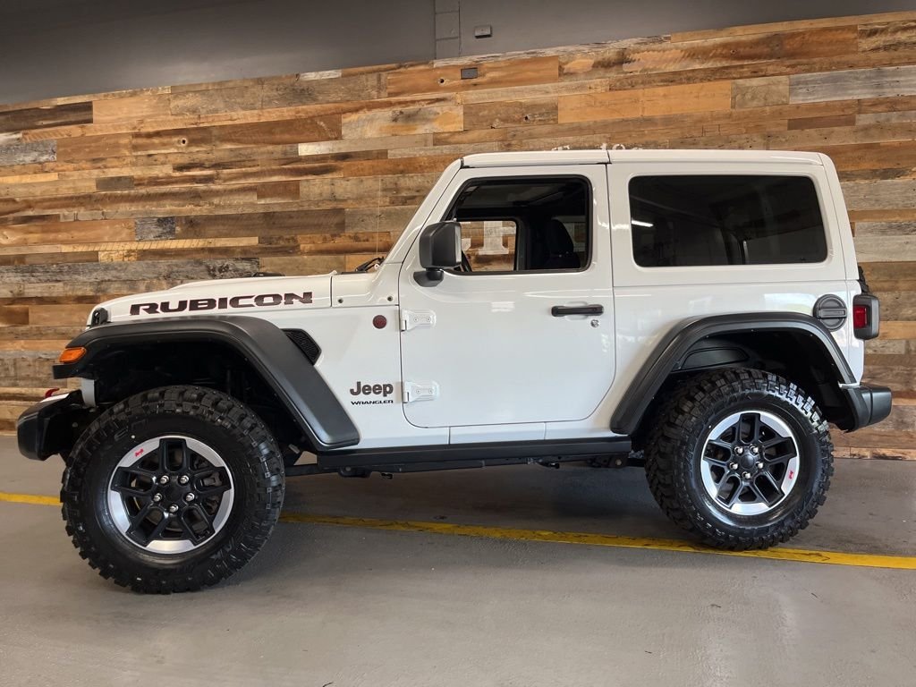 Used 2022 Bright White Clearcoat Jeep Rubicon image 21