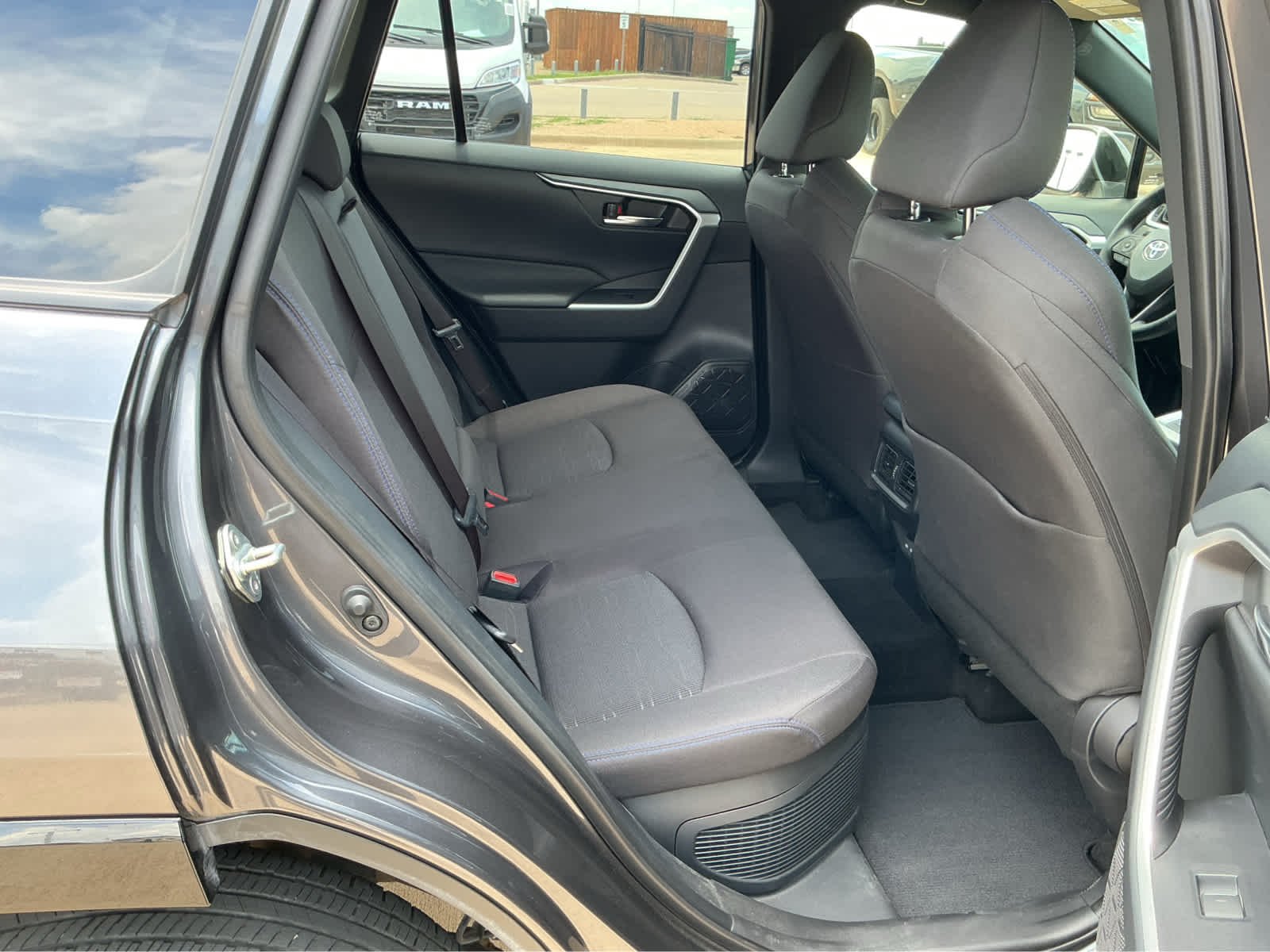 Used 2025 Magnetic Gray Metallic Toyota Hybrid SE image 19