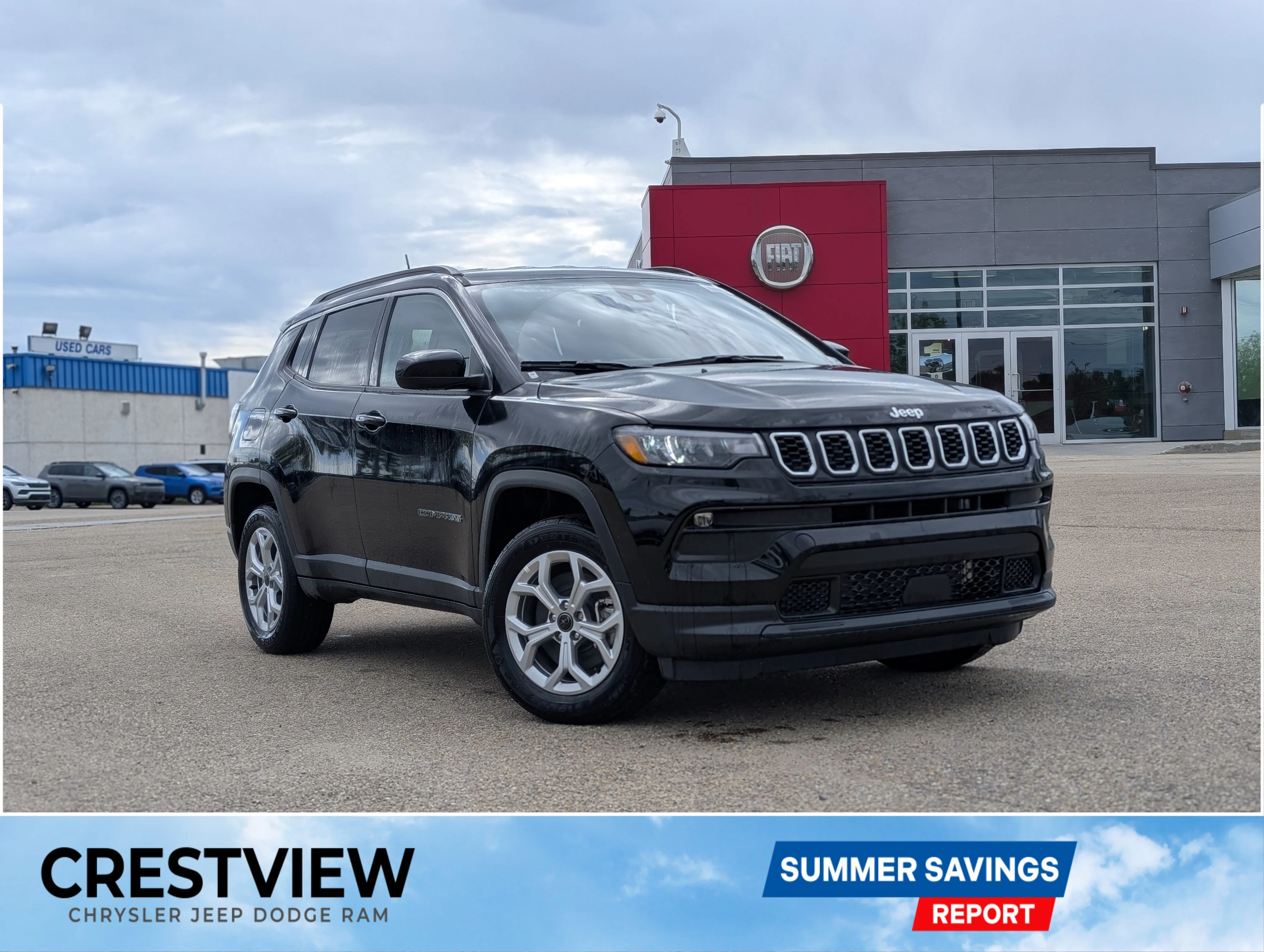 New 2026 Diamond Black Crystal Pearl Jeep North image 1