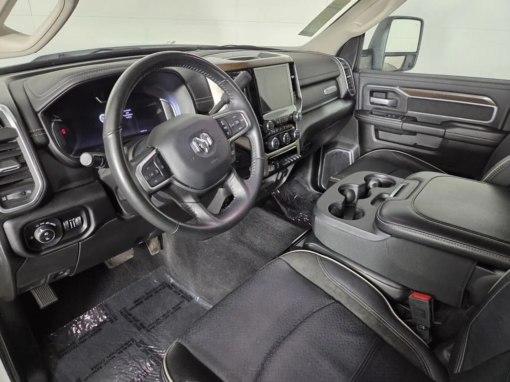 Used 2024 Bright White Clearcoat Ram Laramie image 13