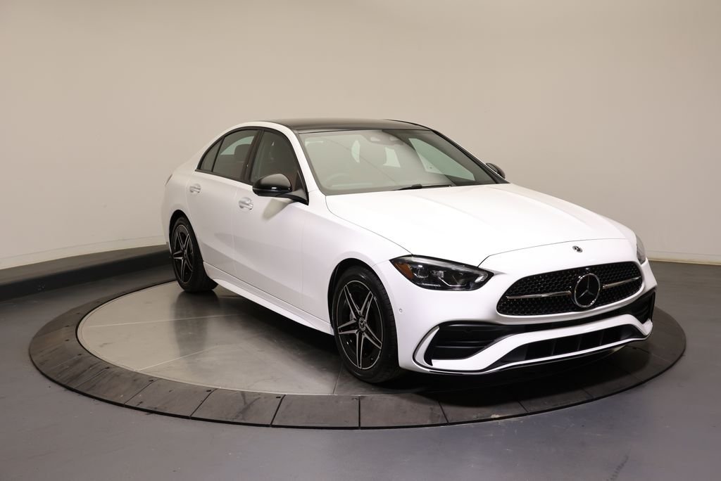 New 2026 Polar White Mercedes-Benz C 300 image 3