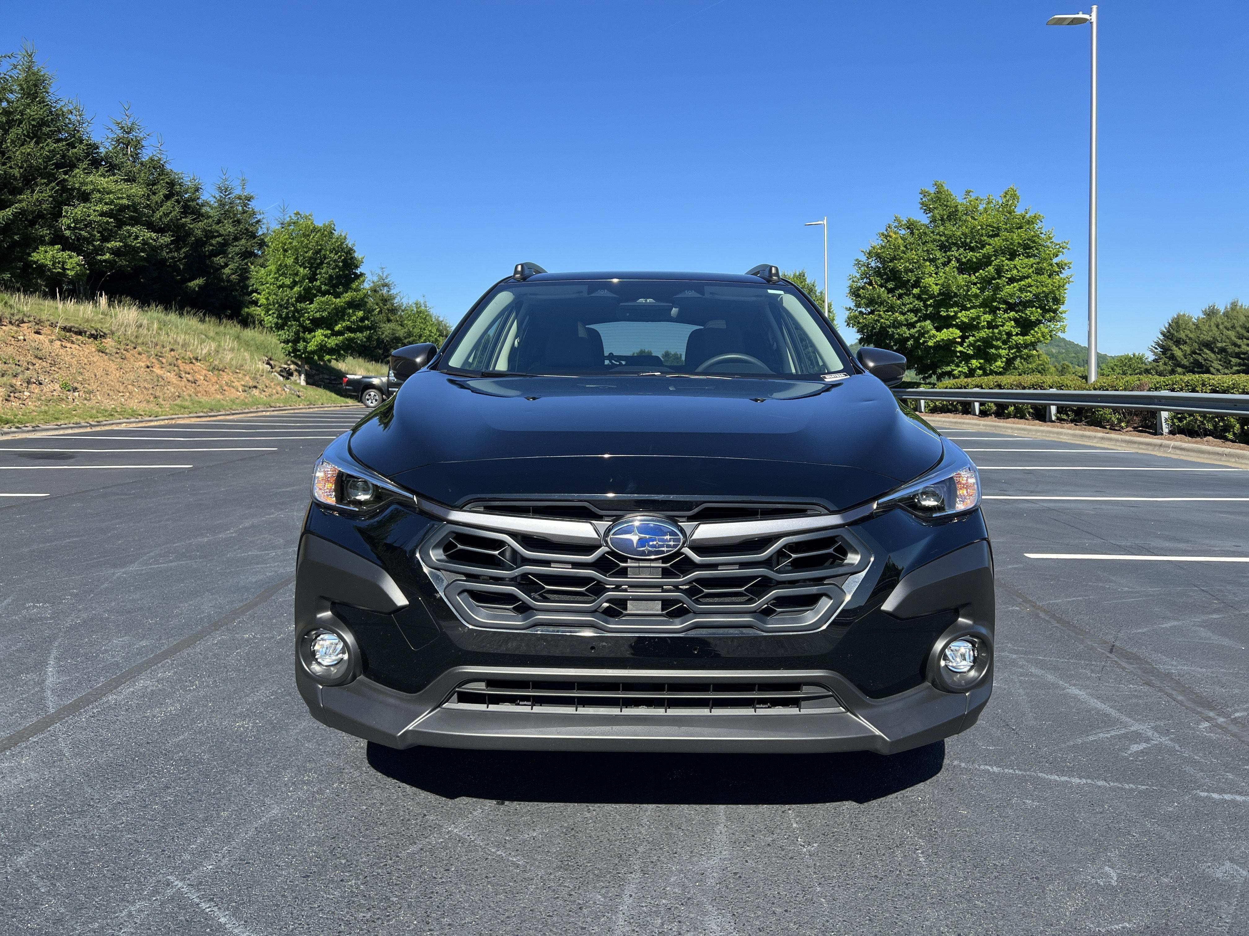 Used 2024 Crystal Black Silica Subaru Premium image 2
