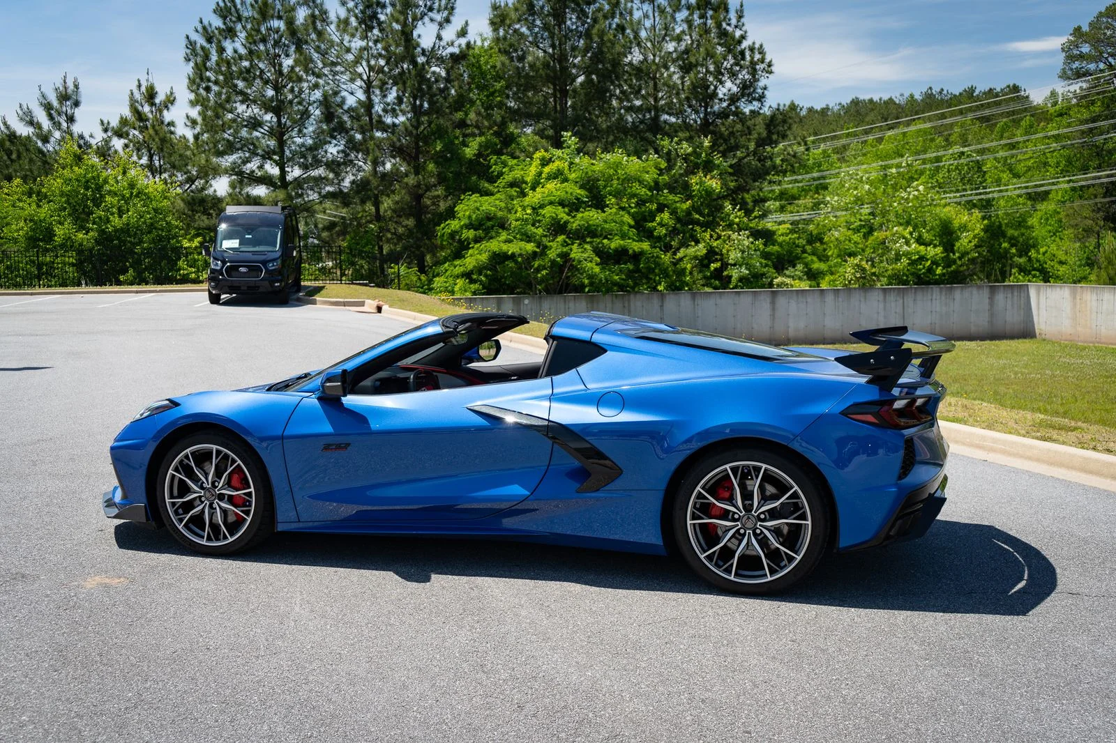 Used 2023 Blue Metallic Chevrolet Stingray image 16