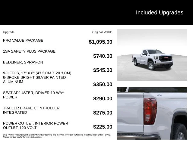 Certified Used 2025 Summit White GMC Pro image 5