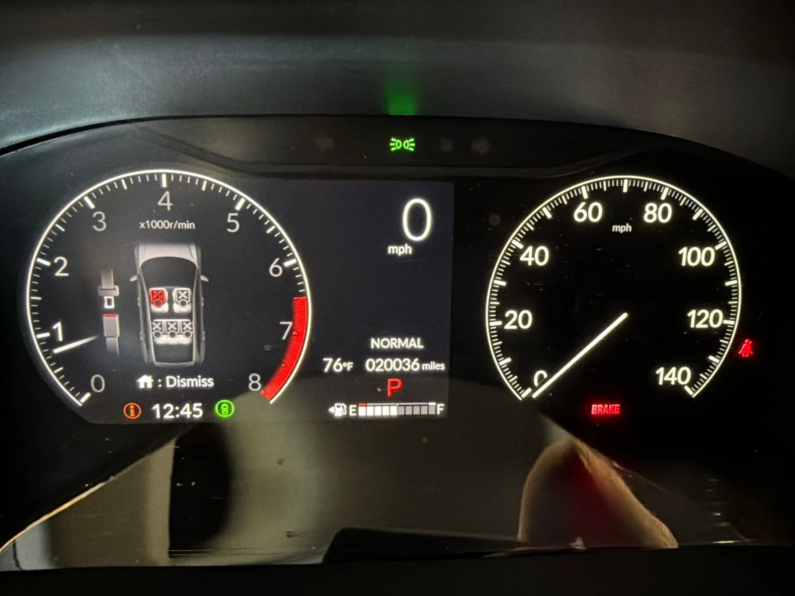 Used 2025 Platinum White Pearl Honda EX-L image 9