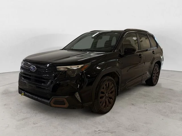 Used 2025 Crystal Black Silica Subaru Sport image 1