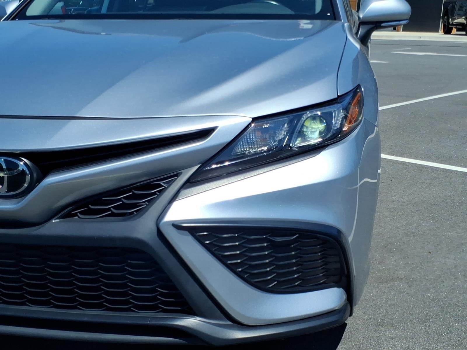 Used 2024 Celestial Silver Metallic Toyota SE image 12